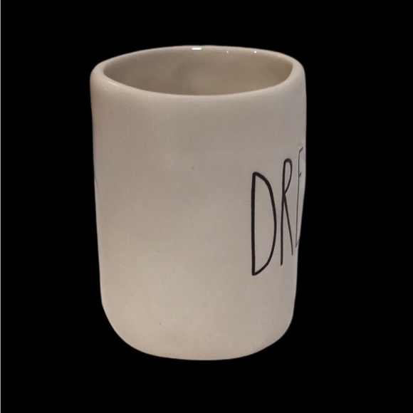 RAE DUNN by MAGENTA “DREAM” Ceramic Coffee Mug, 16 Fluid Ounces, Off-Whiten - Picture 5 of 8